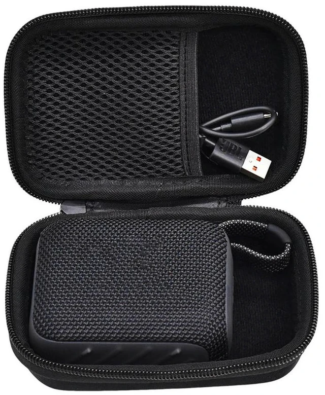 Main image of Hard EVA Protective Case for Go5/Go4/Go3 BT Speaker Accessories Travel Bag with Wrist Strap & Zipper