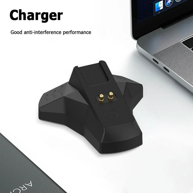 Alt view image 3 of 3 - Mouse Charging Dock Charge Status Indicator Mouse Charging Station Mouse Base Charger for Viper /Basilisk
