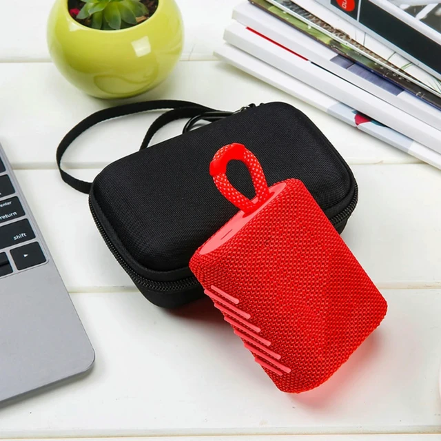 Alt view image 3 of 3 - Hard EVA Protective Case for Go5/Go4/Go3 BT Speaker Accessories Travel Bag with Wrist Strap & Zipper