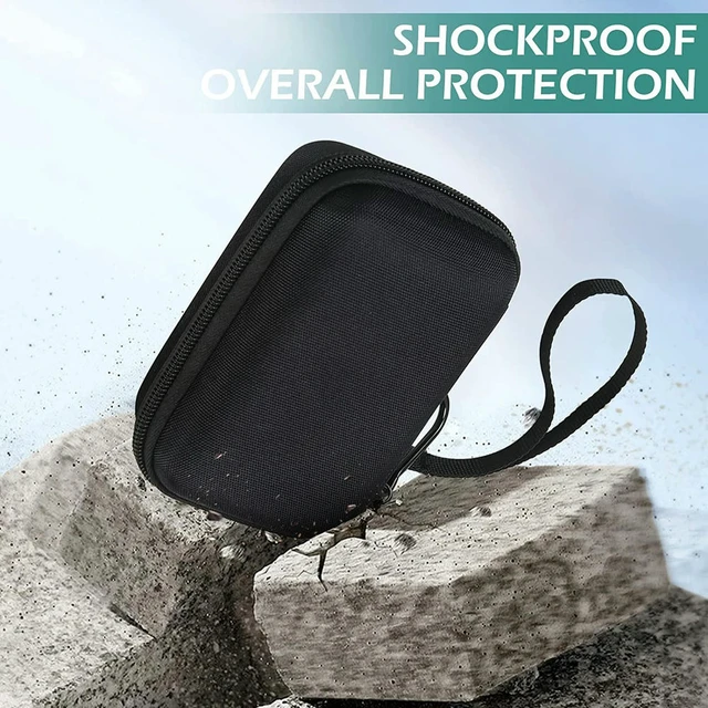 Alt view image 2 of 3 - Hard EVA Protective Case for Go5/Go4/Go3 BT Speaker Accessories Travel Bag with Wrist Strap & Zipper