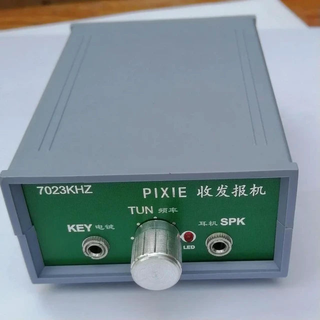 Main image of Super PIXIE CW short wave machine complete set of parts with shell 7023KHZ For Module Board