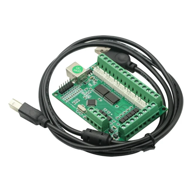 Alt view image 2 of 3 - Driver board CNC USB MACH3 100Khz breakout board 5 axis interface driver motion controller