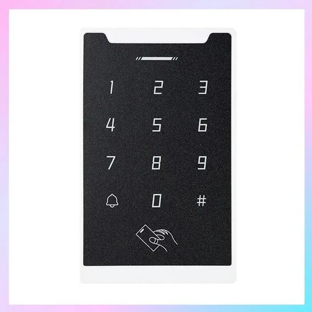 Main image of Keyboard Card Swiping Password DC 12V 24V Access Control Waterproof Door Lock Electronic Door Opener System IC