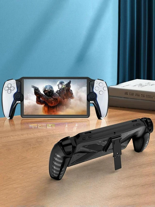 Alt view image 3 of 3 - Protective Case Cover Shockproof Game Machine Grip Shell Case Anti-Scratch Game Console Protective Cover for Portal