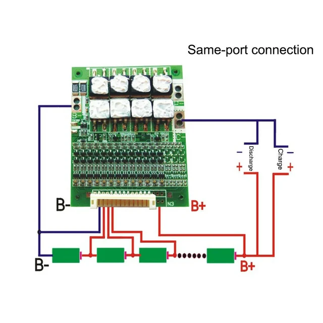 Alt view image 3 of 3 - BMS 13S 48V 50A Li-ion Lithium Pack Protection PCB Board Electronics For Electric Car Car Balance Vehicle