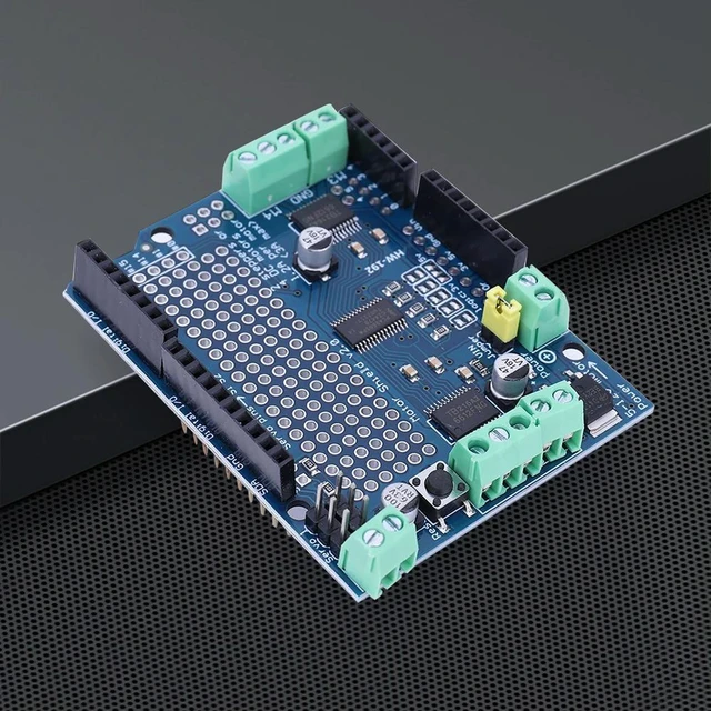 Alt view image 3 of 6 - DC Stepper Motor for SERVO Drive Module Shield V2 DC Stepper Motor Module Board TB6612 for Robot Mega R3