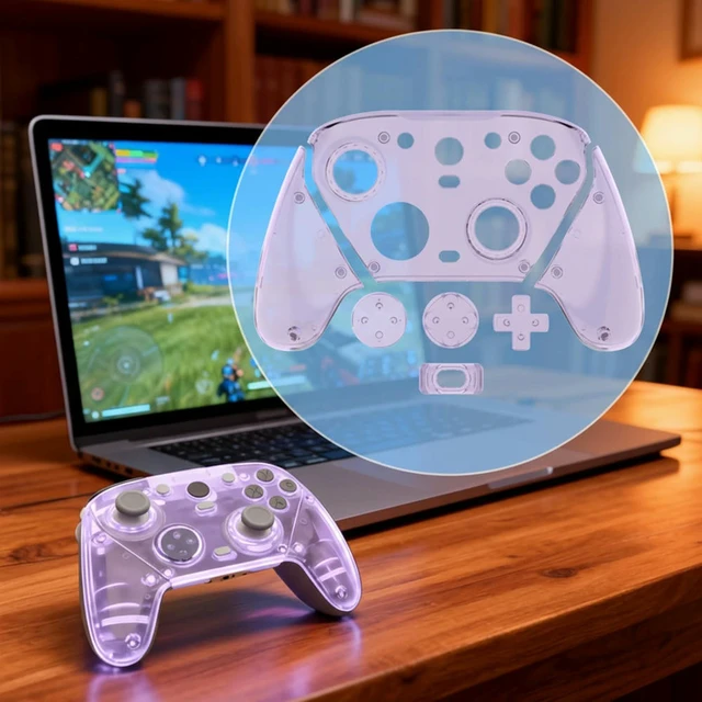 Alt view image 2 of 3 - Clear Shockproof Protective Cover Game Console Accessories Anti Drop Skin Case for Gamesir G7 Pro Controller
