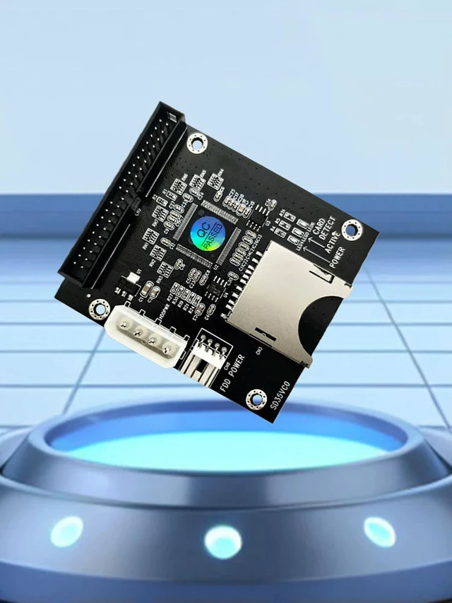 Alt view image 3 of 3 - SD To IDE 3.5 Inch 40Pin IDE Hard Disk Drive Adapter 40Pin IDE Hard Drive Adapter Converter Support for Dos Linux