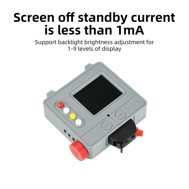 Alt view image 3 of 3 - 5W Adjustable TFT Color Screen Tester Mini Step Down and Up Module Power Supply DIY Test Buck-Boost Converter