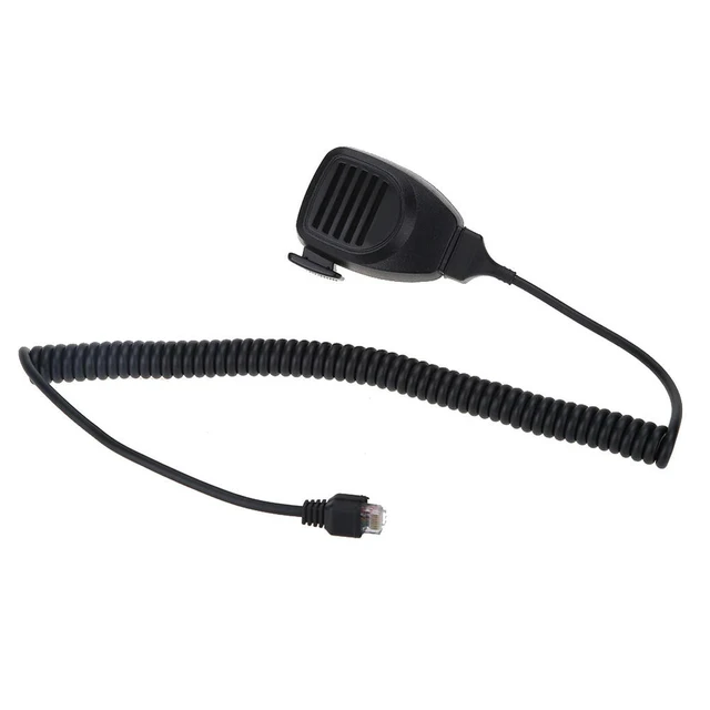 Alt view image 2 of 3 - 8 Pin Hand Mic Microphone RJ-45 Plug Handheld Walkie Talkie Speaker Microphone for Kenwood KMC-30 TK-860 TK-7108HM