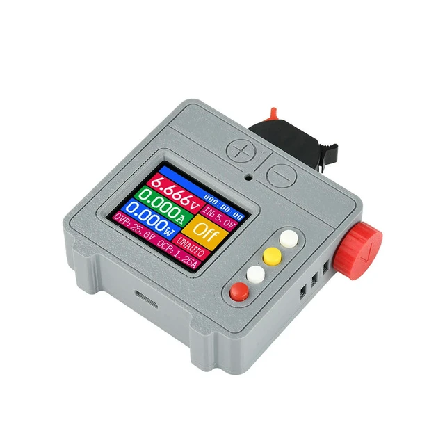 Main image of 5W Adjustable TFT Color Screen Tester Mini Step Down and Up Module Power Supply DIY Test Buck-Boost Converter