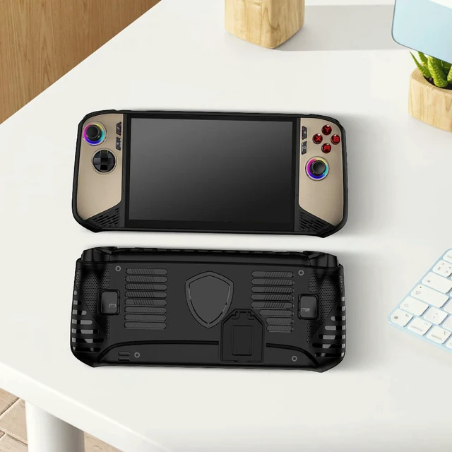 Alt view image 2 of 3 - Handheld Game Console Case for Claw 8 AI+ 2025 TPU with Kickstand Protective Case Shockproof Soft Case Cover