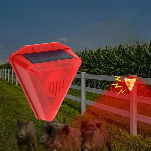 Alt view image 3 of 3 - Bear Deterrent Devices Outdoor Waterproof Alarm System Drive Away Wild Wolf Detector