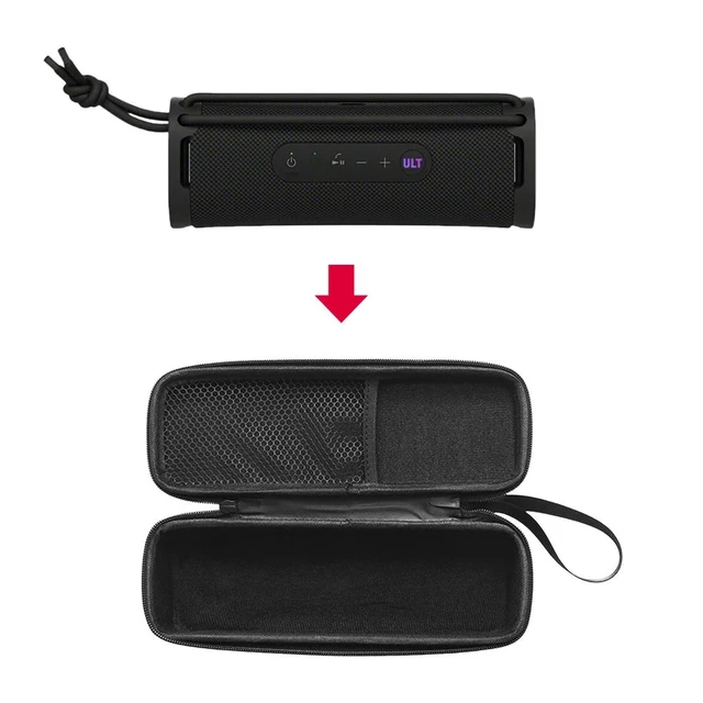 Alt view image 3 of 4 - Case with Accessory Pocket Travel Bag Hard Shell Case for ULT Field 1/SRS-ULT 10 Speaker