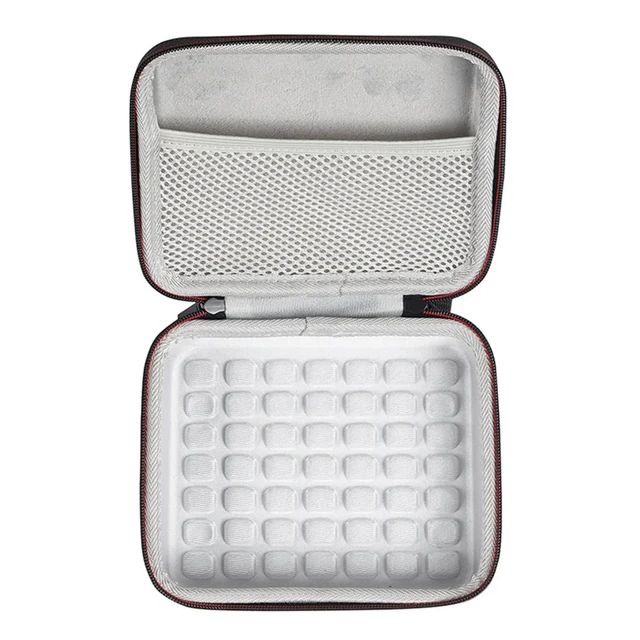 Alt view image 2 of 3 - Cover Protective Bag with Mesh Pocket EVA Hardshell Box Zipper Suitable for Focusrite Scarlett Solo 3rd/4th