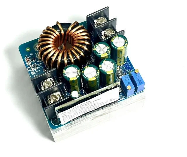 Alt view image 2 of 2 - DC-DC 400W High-power Step Down Buck Converter DC 10V-60V Constant Voltage Constant Current Adjustable Power Supply Module