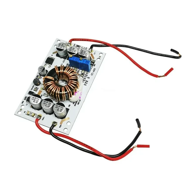 Alt view image 2 of 3 - 600W Aluminum Plate DC-DC Boost Converter Adjustable 10A Step Up Constant Current Power Supply Module Led Driver Module