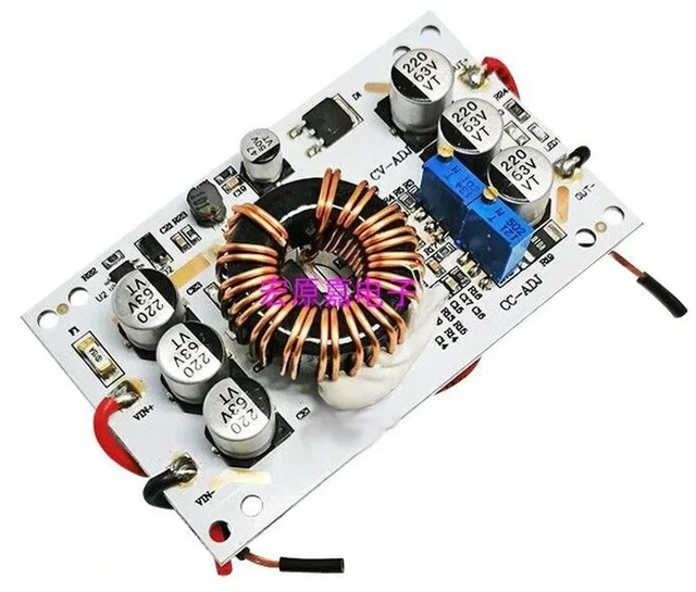 Main image of 600W Aluminum Plate DC-DC Boost Converter Adjustable 10A Step Up Constant Current Power Supply Module Led Driver Module