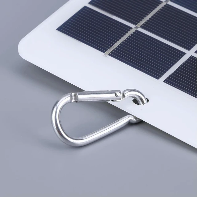 Main image of 20W 5V Solar Panel Charger Mobile Power Supply Charger Solar Panel Courtyard Lighting for Doorbell Monitoring