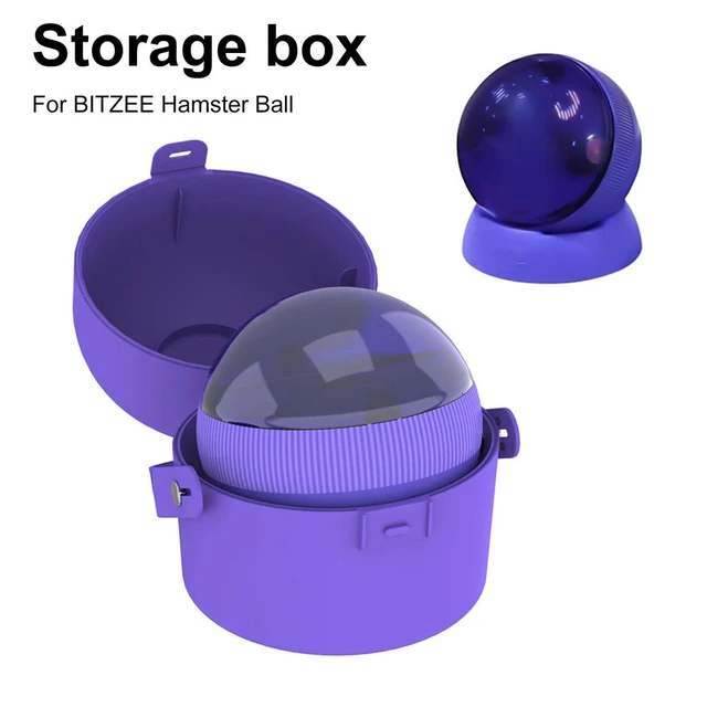 Alt view image 2 of 6 - Travel Case for Digital Pet Hamster Ball Hard Plastic Shockproof Impact-resistant Fitted Interior