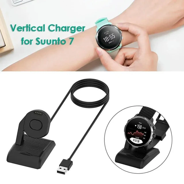 Alt view image 3 of 3 - Watch Accessories USB Charger Cradle for Suunto 7 watch Charging Dock Charging Port Sync Cradle Dock Stand