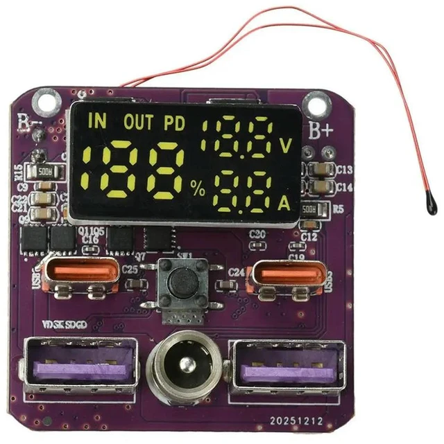 Main image of Buck-Boost Circuit 4S PD100W Lithium Protection Module 20V 5A Bidirectional Fast Charging