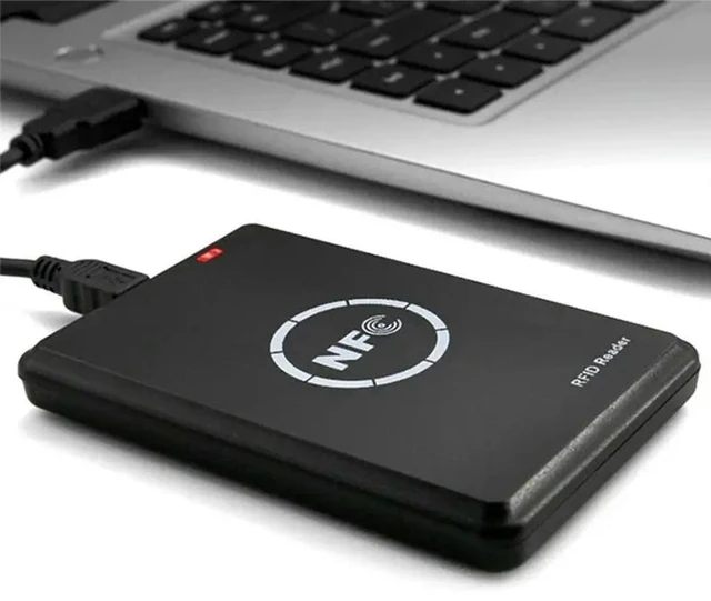 Alt view image 3 of 3 - RFID Chip Reader/Writer+5XCUID Card 125K 13.56M Copier RFID Duplicator Tag Copy Clone ID IC Key Badge Copy