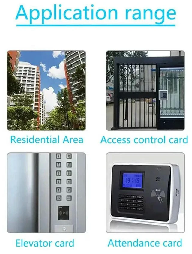 Alt view image 2 of 3 - RFID Chip Reader/Writer+5XCUID Card 125K 13.56M Copier RFID Duplicator Tag Copy Clone ID IC Key Badge Copy