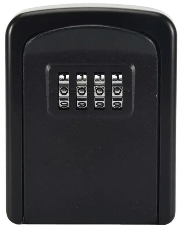 Main image of Key Lock Box Wall Mounted 4 Digit Combination Lock Box For House Key Weatherproof Security Key Lock Box