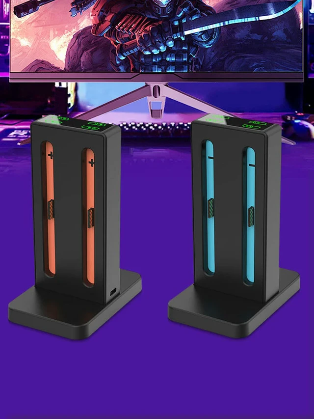 Alt view image 3 of 3 - Controller Charger 4 in 1 Magnetic Controller Charger Stand Station Magnetic Charger Station for Switch2 Accessories