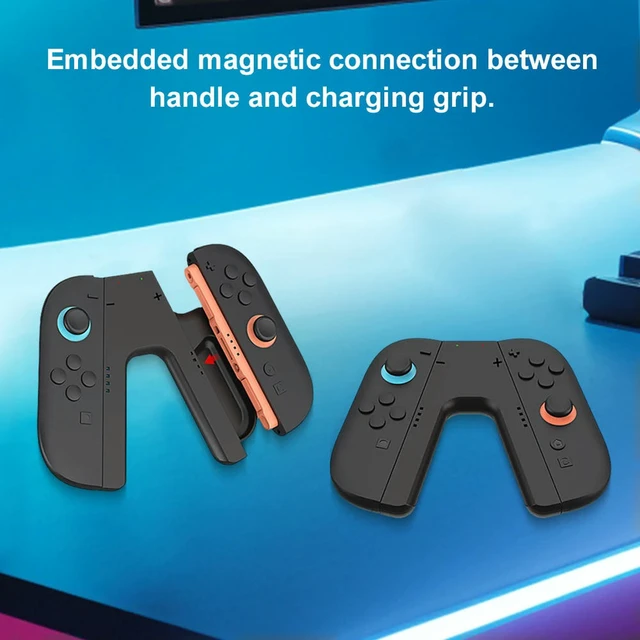 Alt view image 2 of 3 - Charging Dock Magnetic Controller Charger Stand Station Magnetic Charger Station for Switch2 for Joy-Con Accessories