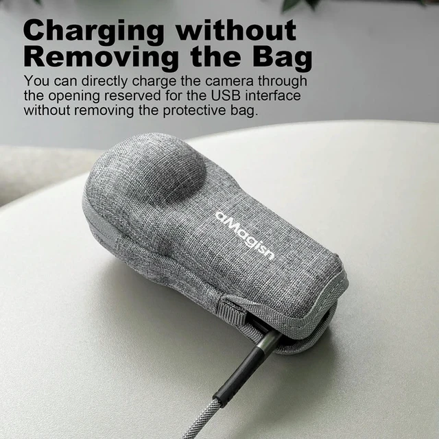 Alt view image 2 of 3 - Bag Lightweight EVA Mini Action Camera Box Scratchproof Anti-collision for ONE RS 1-inch