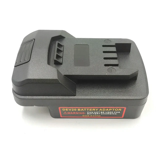 Alt view image 2 of 3 - For Devon 20V Lithium Ion Batteries for Parkside 20V Lithium Ion Power Tools Electric Drills Adapter Converter