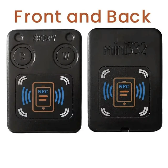 Alt view image 3 of 6 - RFID Chip Card Reader Copier +3XCUID Keychain IC 13.56Mhz ID 125Khz 250Khz 375Khz RFID Token Clone Duplicator