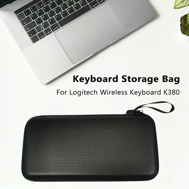 Alt view image 2 of 3 - Waterproof Carrying Case Hard EVA Keyboards Case Dust Proof Keyboard Carrying Case for Magic Keyboard