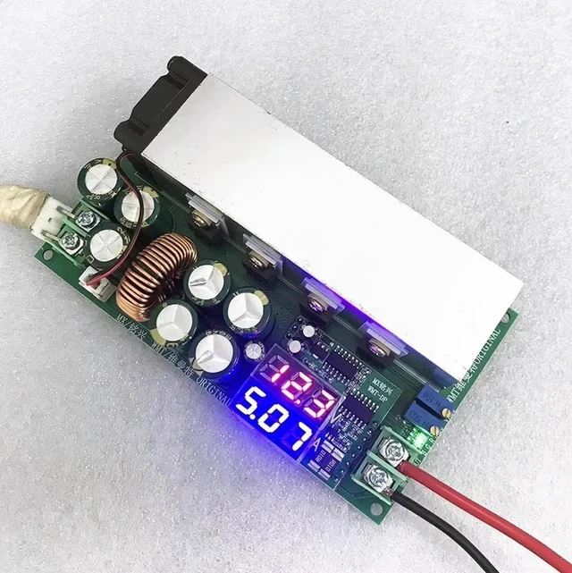 Main image of 1PCS DC12-80V 20A Adjustable Buck Constant Current Constant Voltage with Display 600W Buck Converter For Module Board