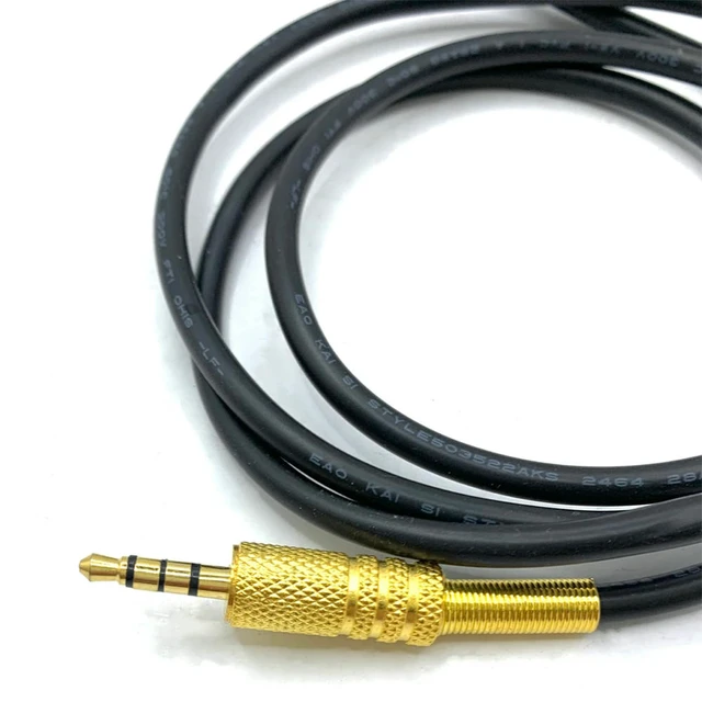 Alt view image 2 of 6 - Mini DIN 6 Pin To 3.5mm TRRS Audio PTT Wire FT-857/-817/-991 Radio Connection Cable Fit for YAESU FT-891/857/817/991/450D