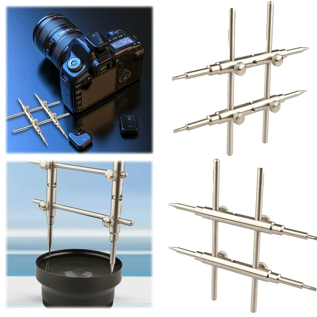 Alt view image 2 of 6 - 25-130MM Camera Lens Repair Spanner Kits Open Tools Pointy/Flat Tips Lens Removal Tool for Most DSLR Cameras Lenses Accessories