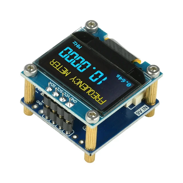 Main image of PLJ-096OLED-H1 Frequency Display Module Frequency Counter Featuring 0.96-inch OLED Display RF Digital Signal Frequency Meter