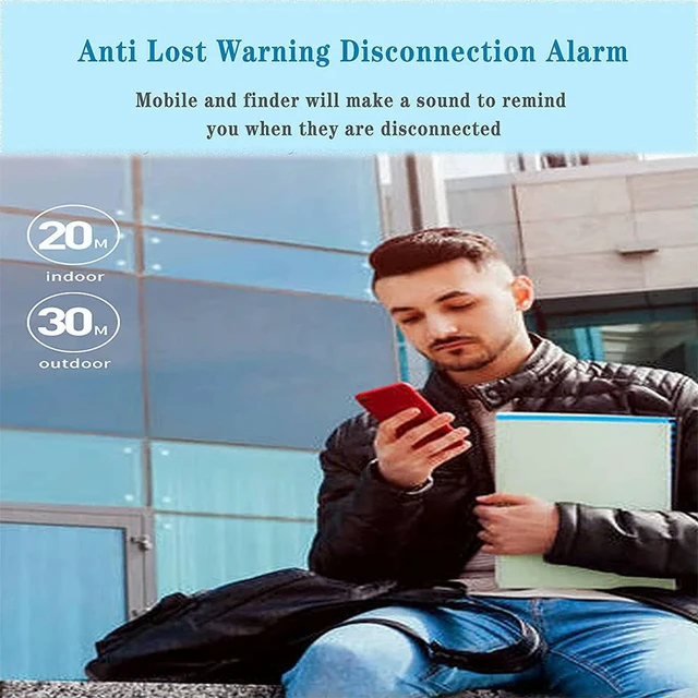 Alt view image 3 of 6 - Key Finder,4 Pack Bluetooth Tracker, Item Locator GPS Tracking Device APP Control For Keys, Pets, Phone, Wallet,Children