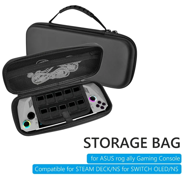 Alt view image 3 of 6 - Protective Travel Case Carry Case Hand Bag Anti-Fall for ROG Ally Console Accessories