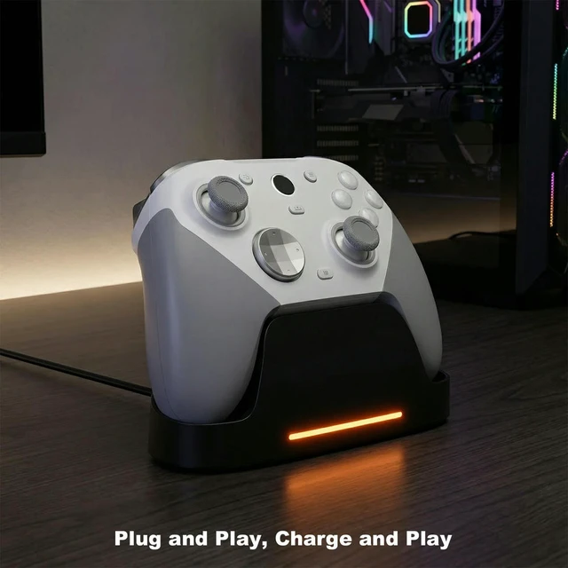 Alt view image 2 of 6 - Controller Charger Station Replacement Charging Dock with Indicator Light Compatible for Gamesir G7 Pro Controllers