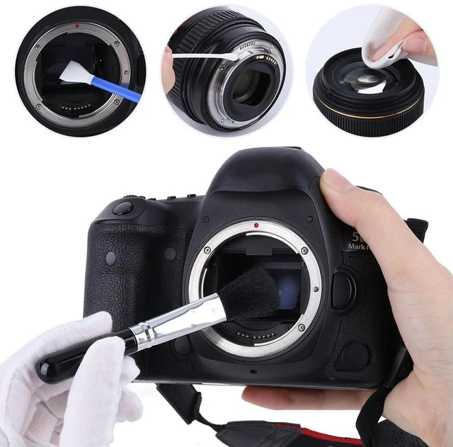 Main image of Professional Camera Cleaning Kit Cleaning Swabs/Lens Pen/Air Blower/Cleaning Cloth for DSLR Cameras Computer and phone Lens