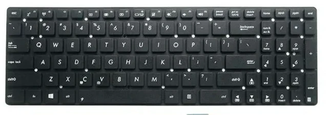 Alt view image 2 of 6 - Laptop Keyboard for K55 K55DE K55DR K55VS A55DE A55DR A55VS K55VD US Layout