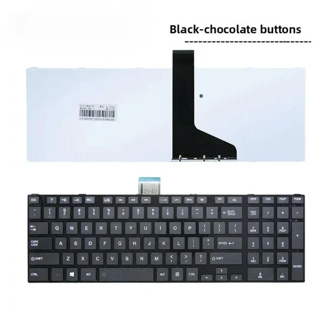 Main image of Laptop Keyboard for L850 L855 L870 Black US Layout