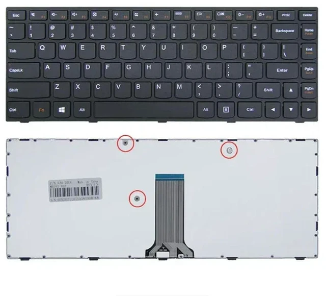 Main image of Laptop Keyboard for G40-70 B40-70 G40-45 Flex2-14a z40-70 Black US Layout