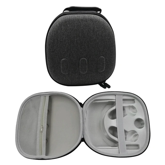 Alt view image 2 of 3 - Hard Carrying Case Shockproof Travel Carrying Case Anti-Scratch Bag with Mesh Pocket for Ques 3 VR Headset