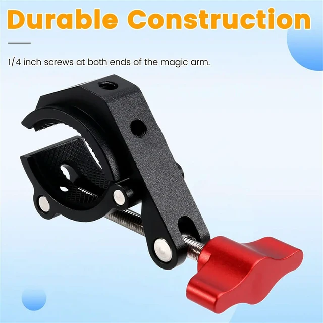 Alt view image 3 of 6 - Fill Light Clip Photography Accessories, Lighting Clip Quick Release Bracket Clip For Cell Phone Camera Fixing Fixture