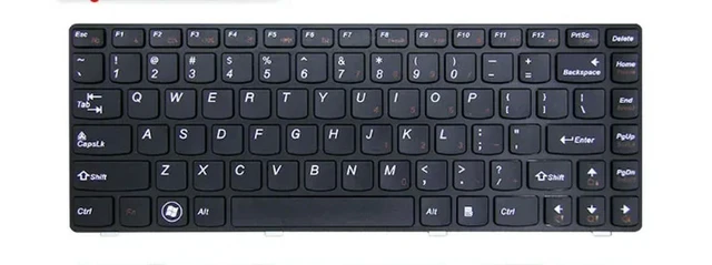 Alt view image 2 of 6 - Laptop Keyboard for G470 G475 V470 B470E B490 B480 V480C Z460 M495 US Layout