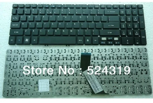 Main image of Laptop Keyboard for V5-531G V5-571G V5-551G US Layout